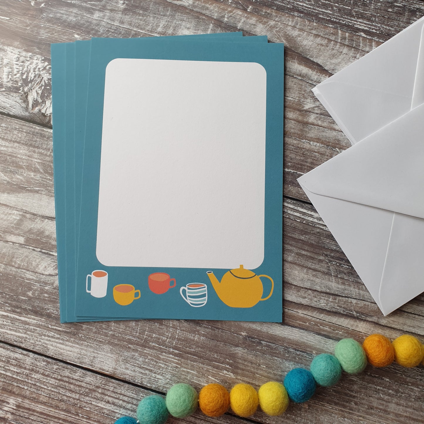 Coffee and Tea A5 Writing Paper Set