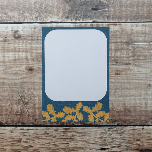 Oak Leaves Gift Notes - Set of 4