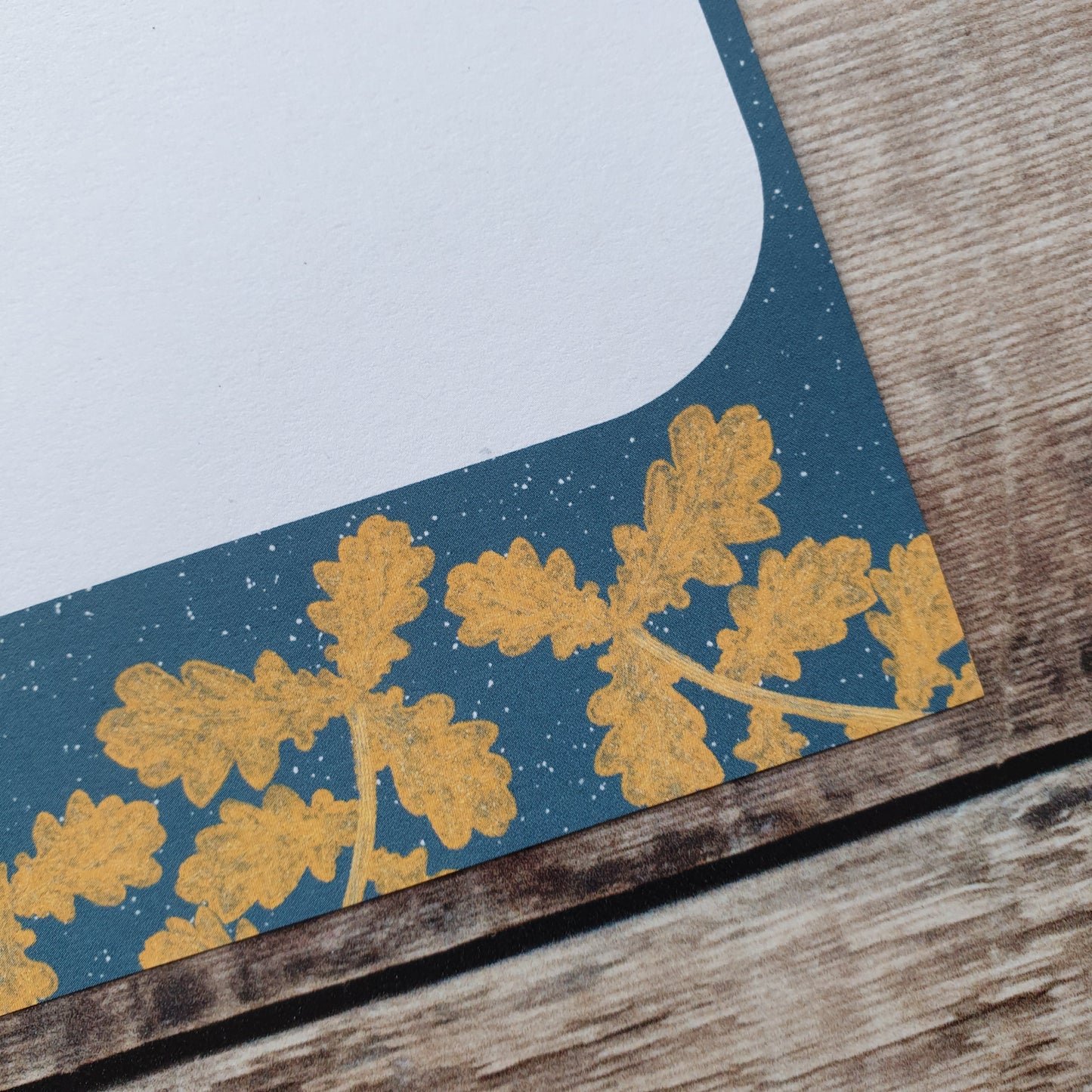 Oak Leaves Gift Notes - Set of 4