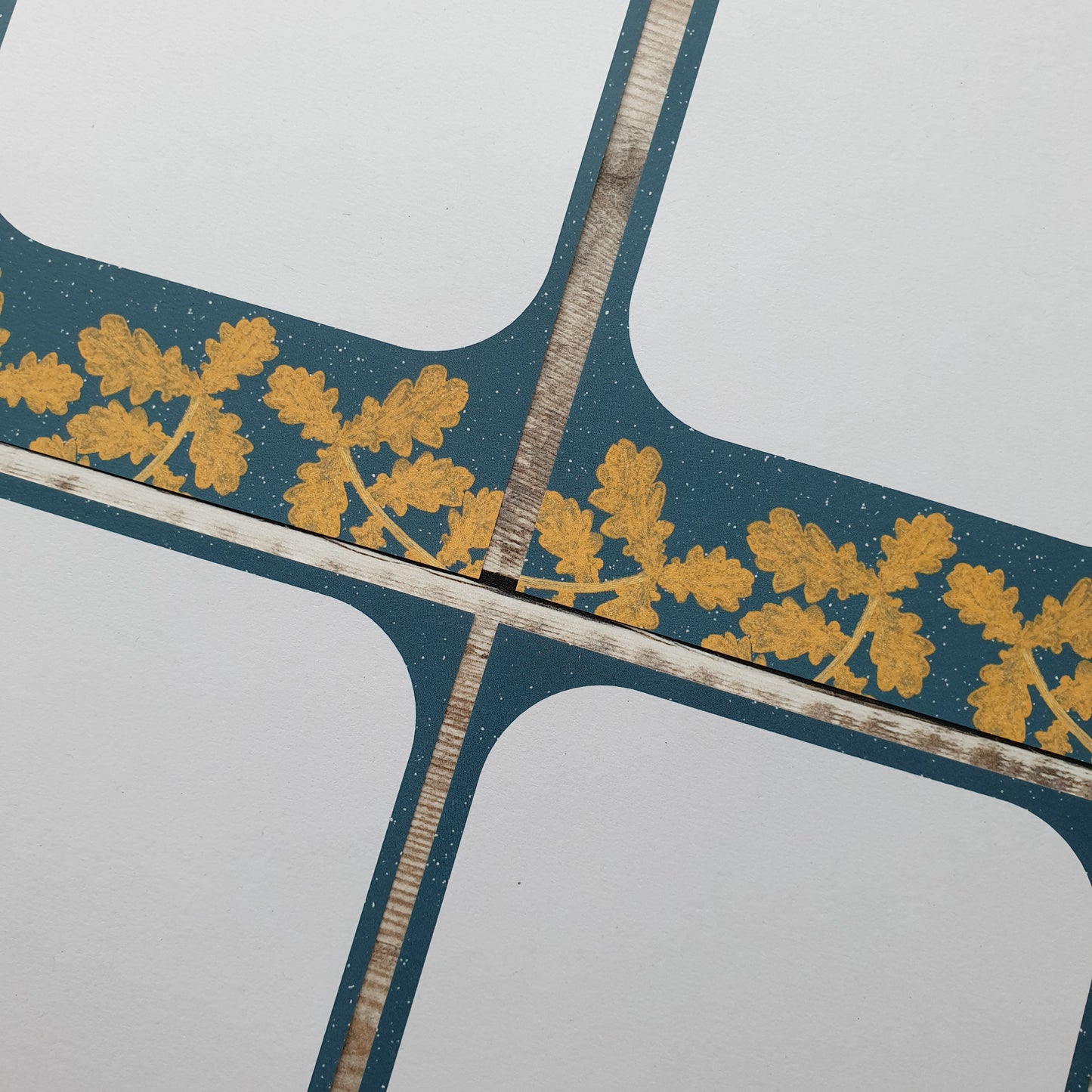 Oak Leaves Gift Notes - Set of 4