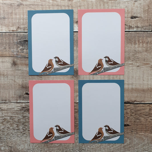 Sparrows Gift Notes - Set of 4