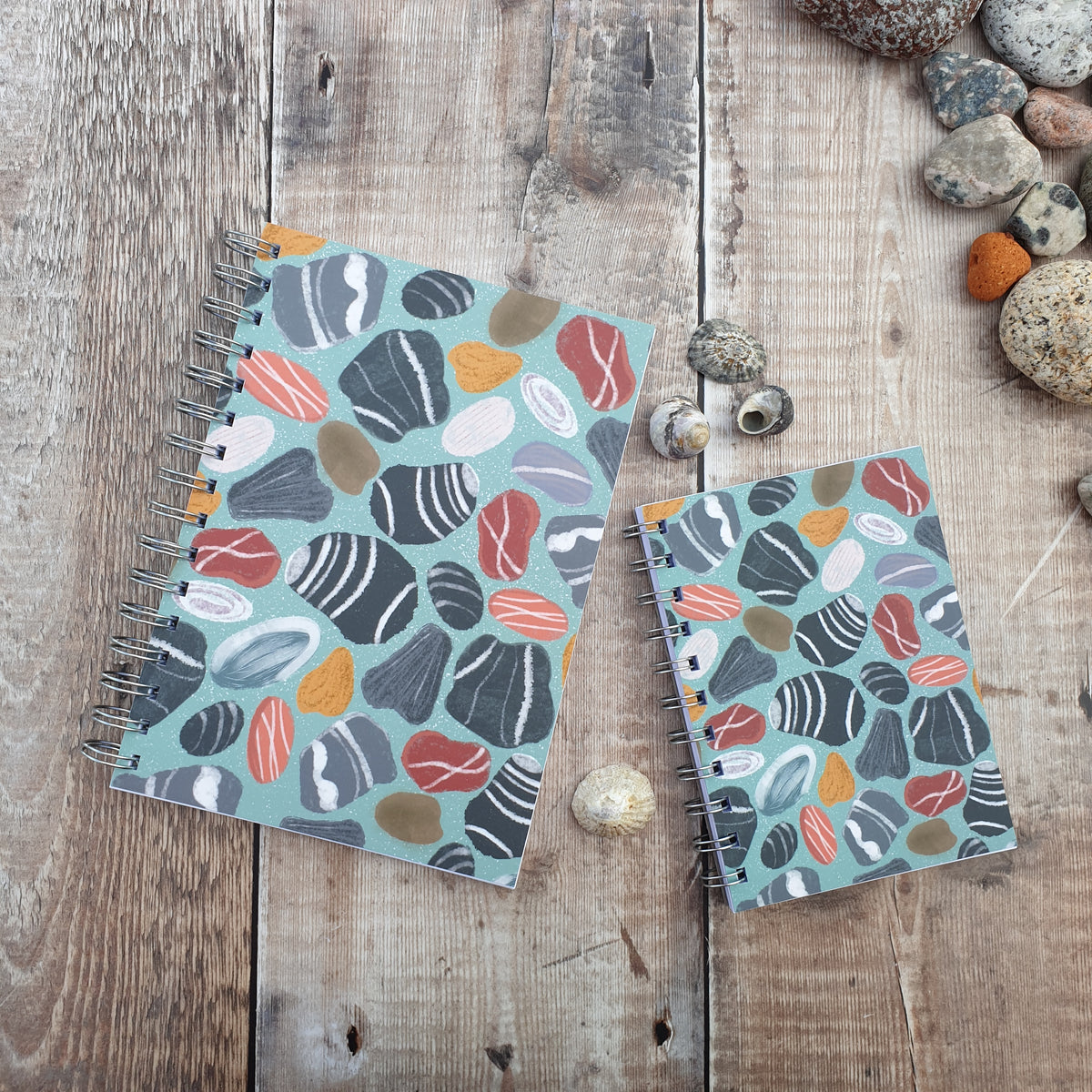 Beach Pebbles Notebooks