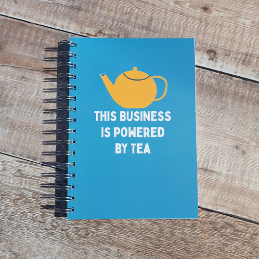 This Business is Powered by Tea Notebooks