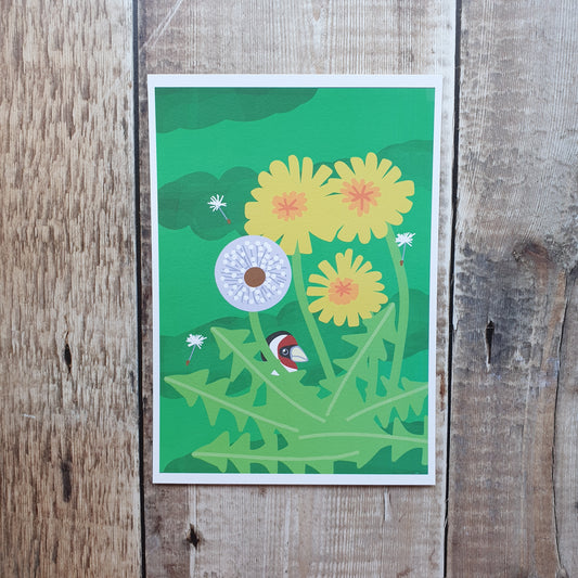 Dandelion Love Art Print