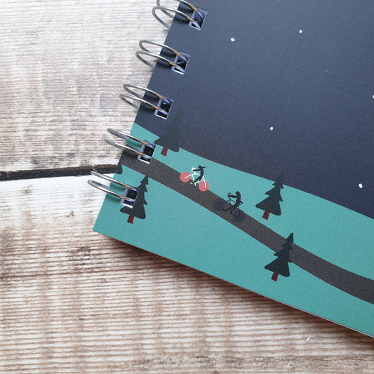 Peaks - twilight sky Notebooks