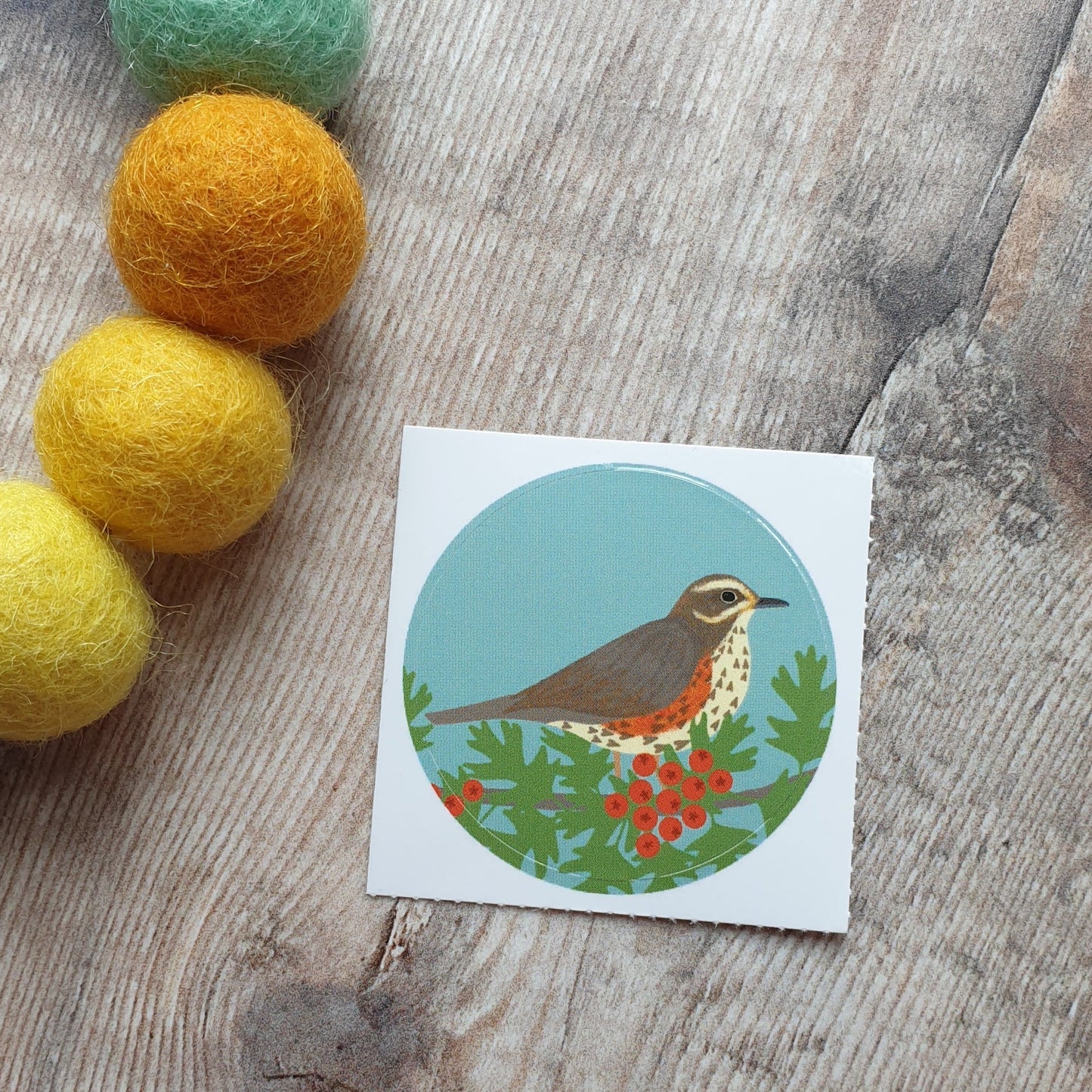 Redwing 38mm Vinyl Sticker