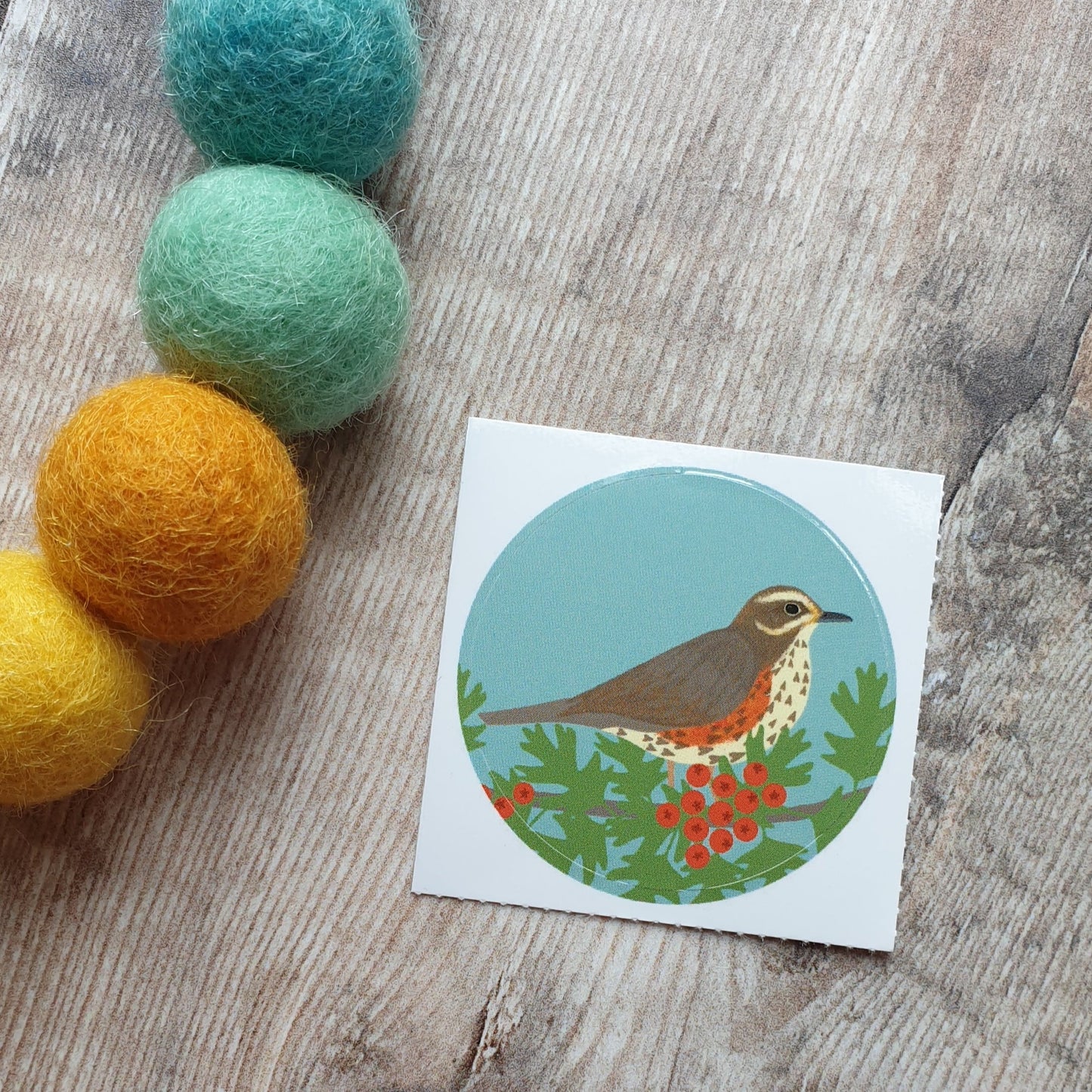 Redwing 38mm Vinyl Sticker