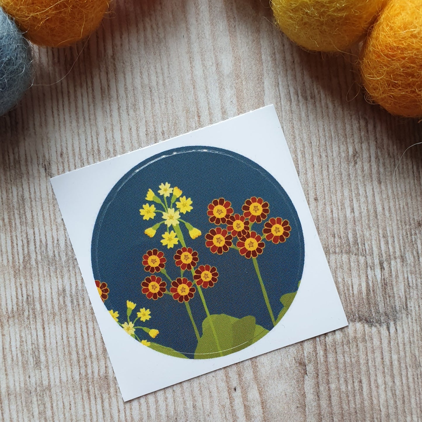 Primulas 38mm Vinyl Sticker