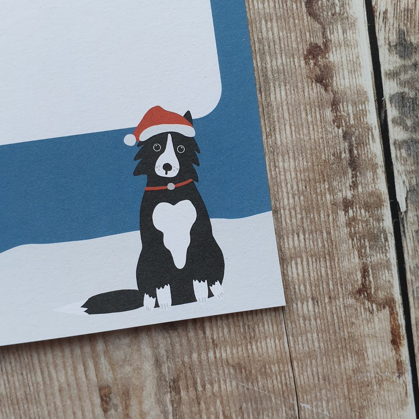 Christmas Collie Gift Notes - Set of 4