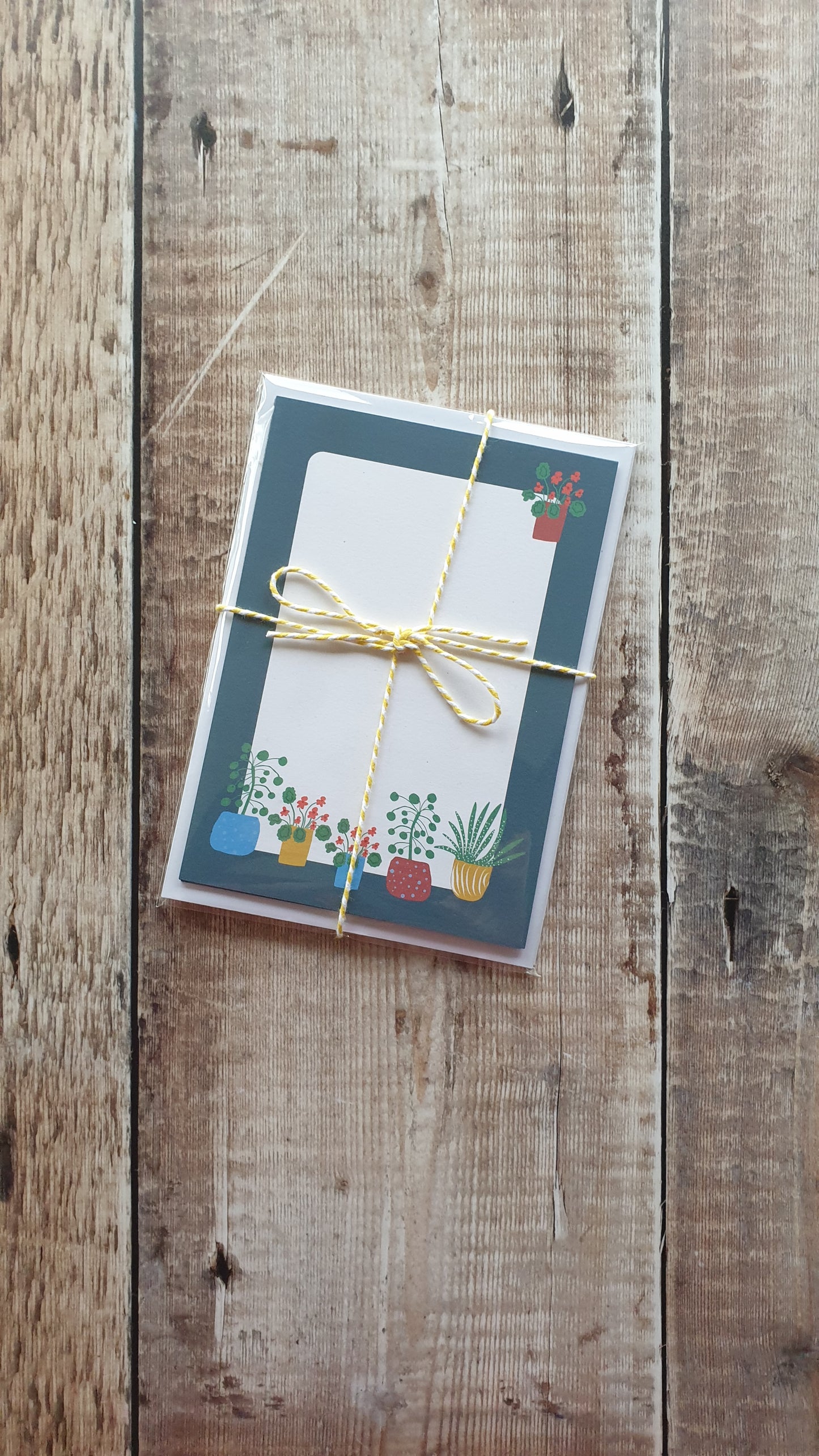 Houseplants Mini Notes Writing Set