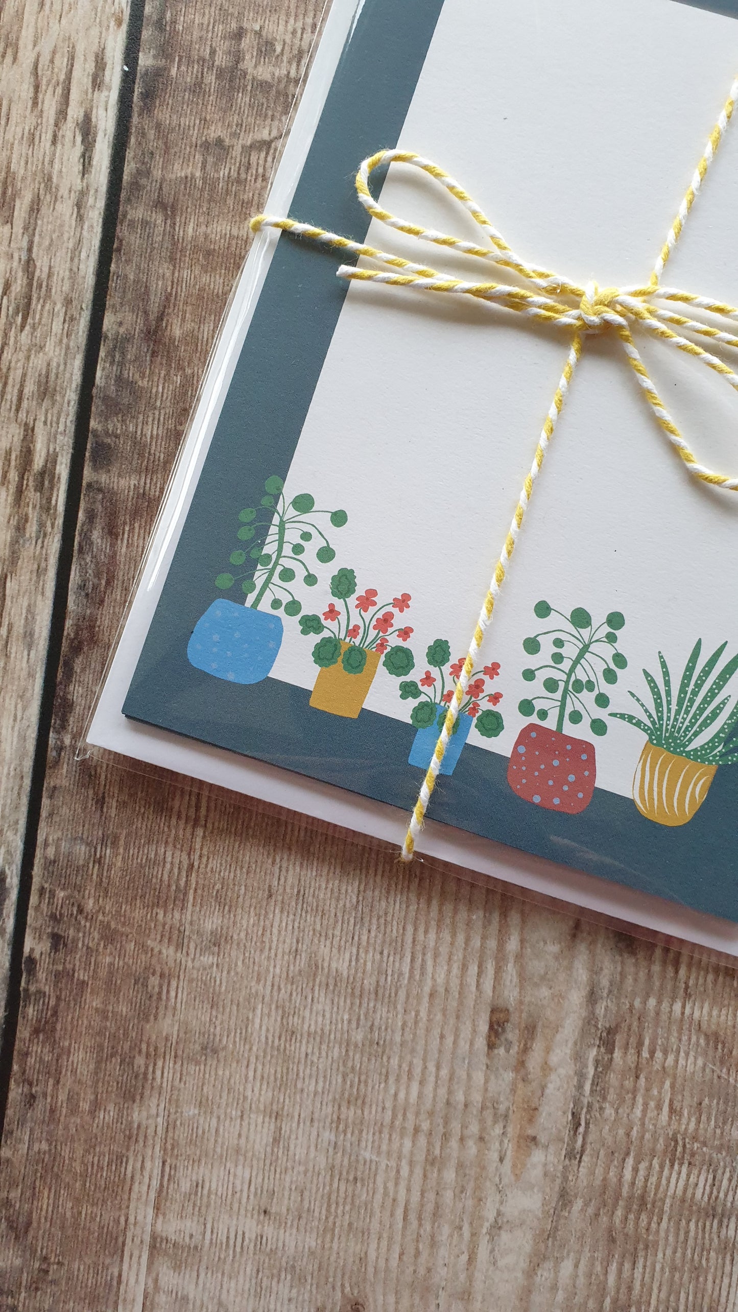 Houseplants Mini Notes Writing Set