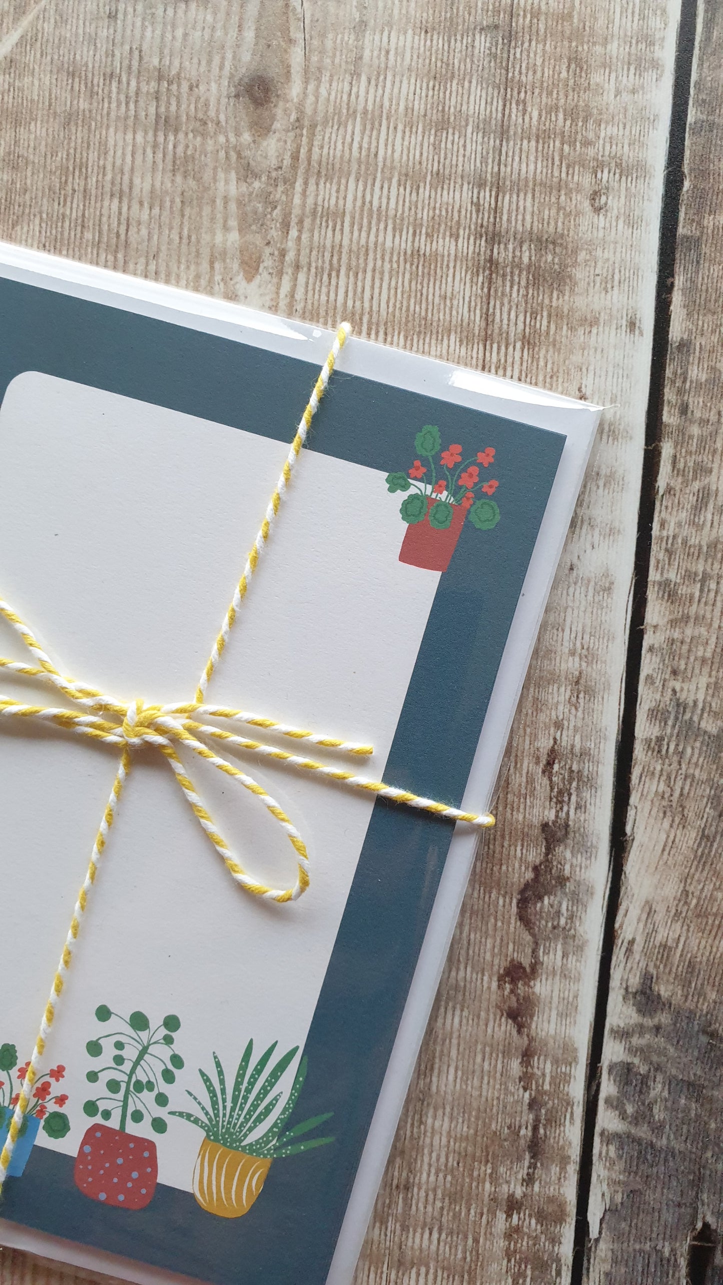Houseplants Mini Notes Writing Set