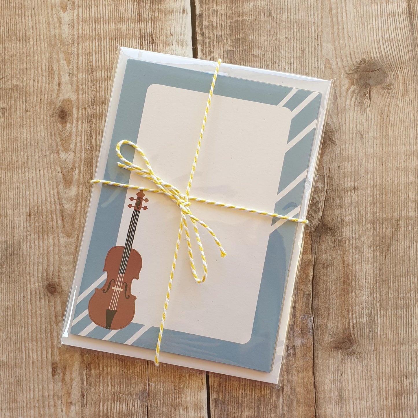 Guitar and Violin Mini Note Writing Set