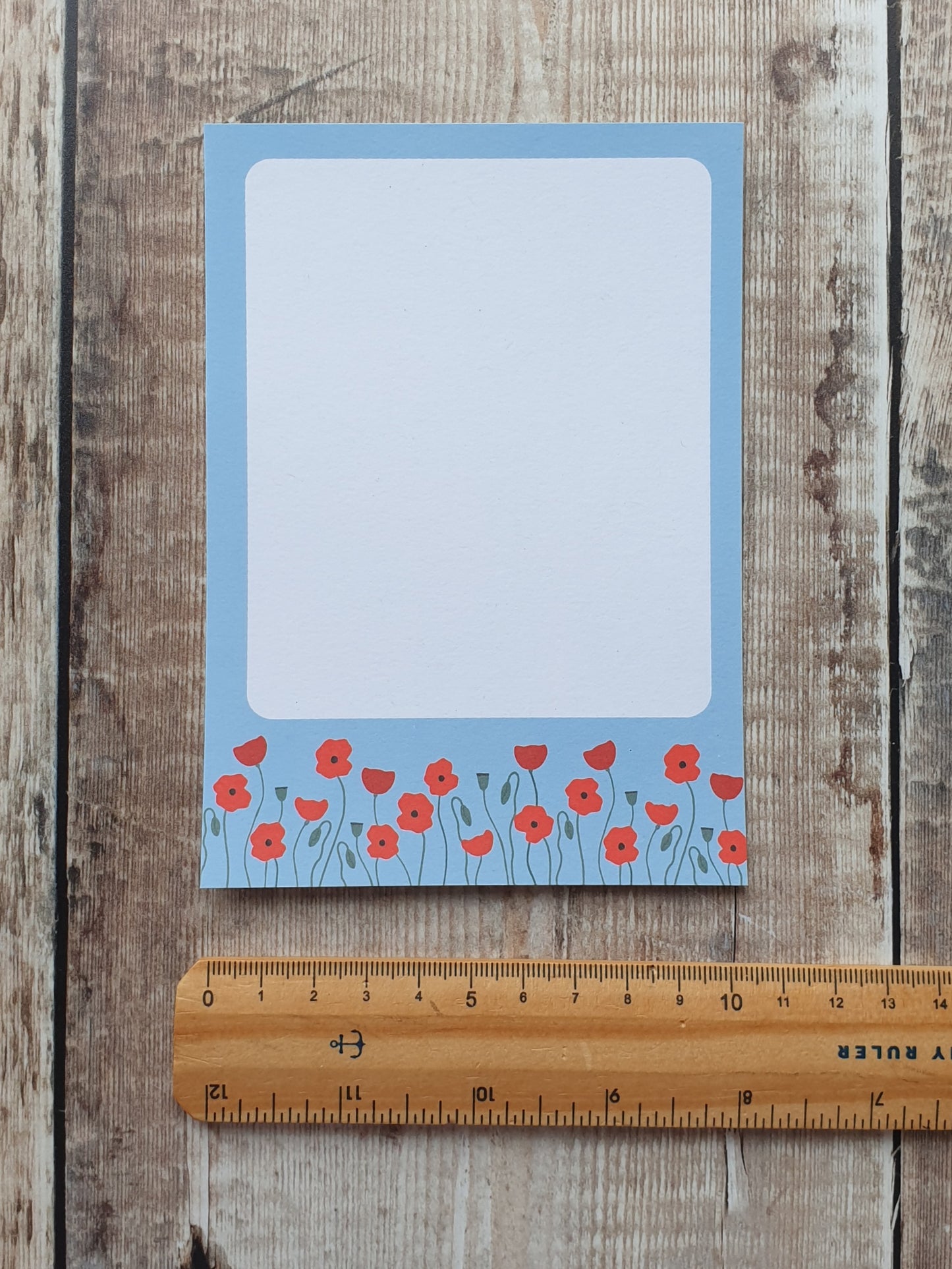 Poppies, Oxeye Daisies and Rudbeckias Gift Notes - Set of 4