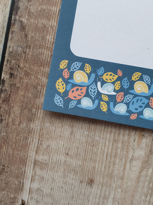 Snails Gift Notes - Set of 4