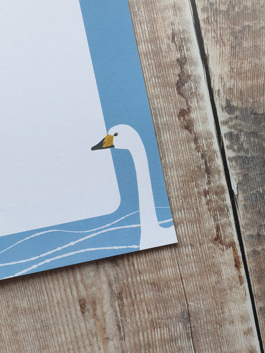 Whooper Swan Gift Notes - Set of 4
