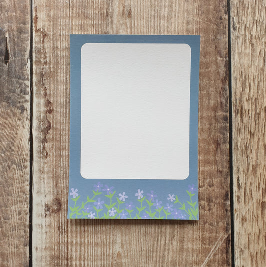 Periwinkle and Snakeshead Fritillary Gift Notes - Set of 4