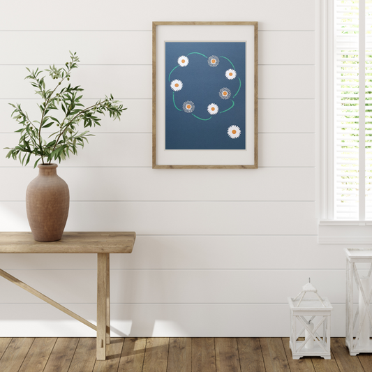 Daisy Chain Art Print