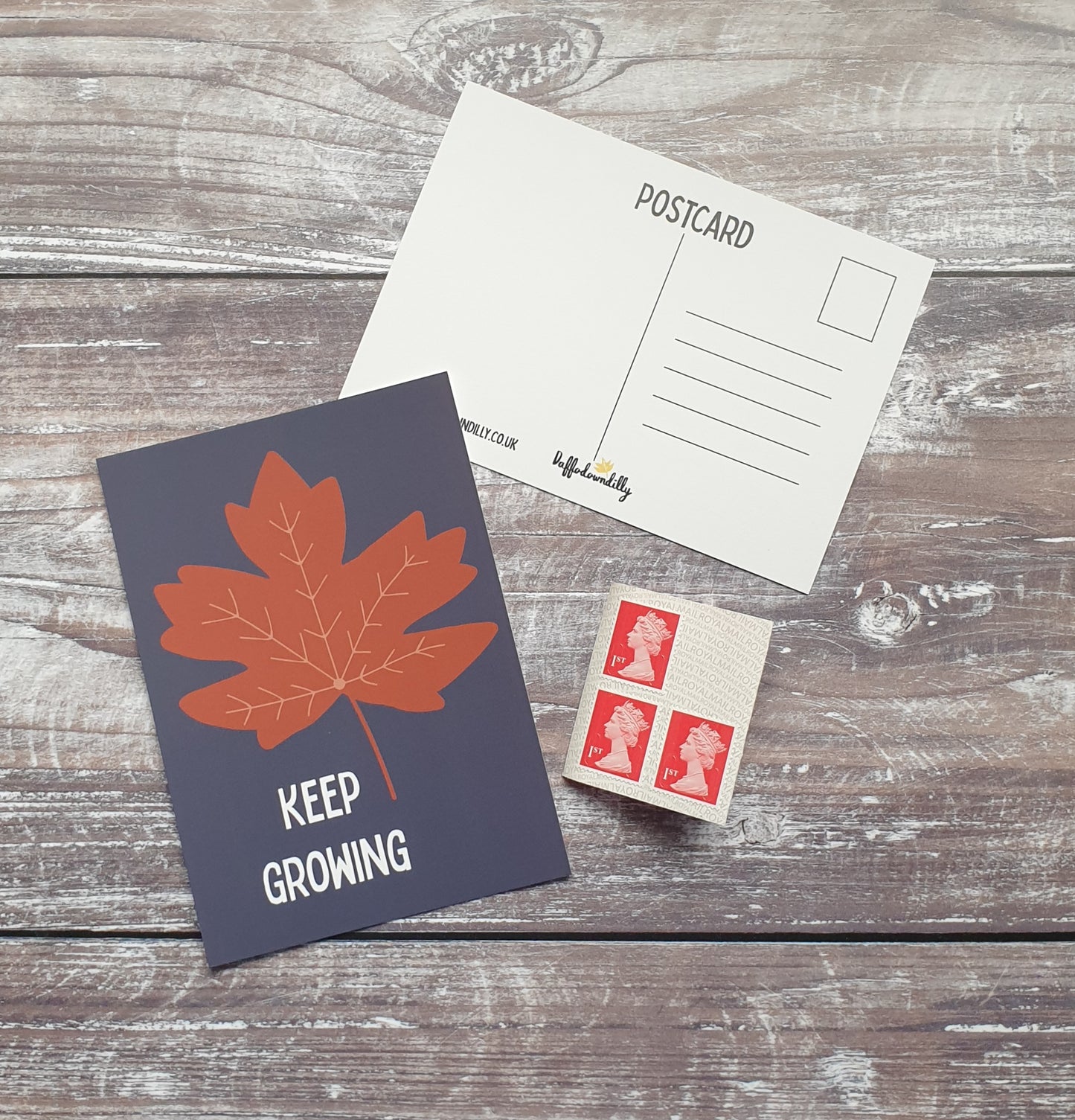Keep Growing Postcard