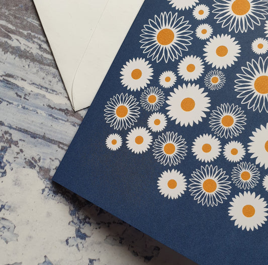 Daisy Field Greeting Card