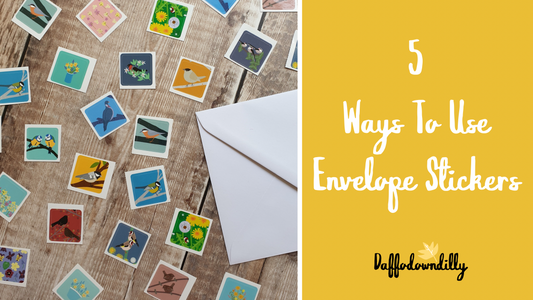 5 Ways to use envelope stickers