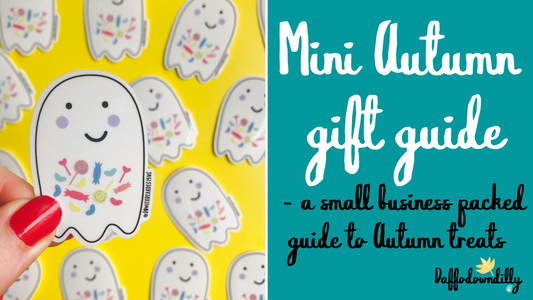 Mini Autumn Gift Guide - A small business packed guide of Autumn treats