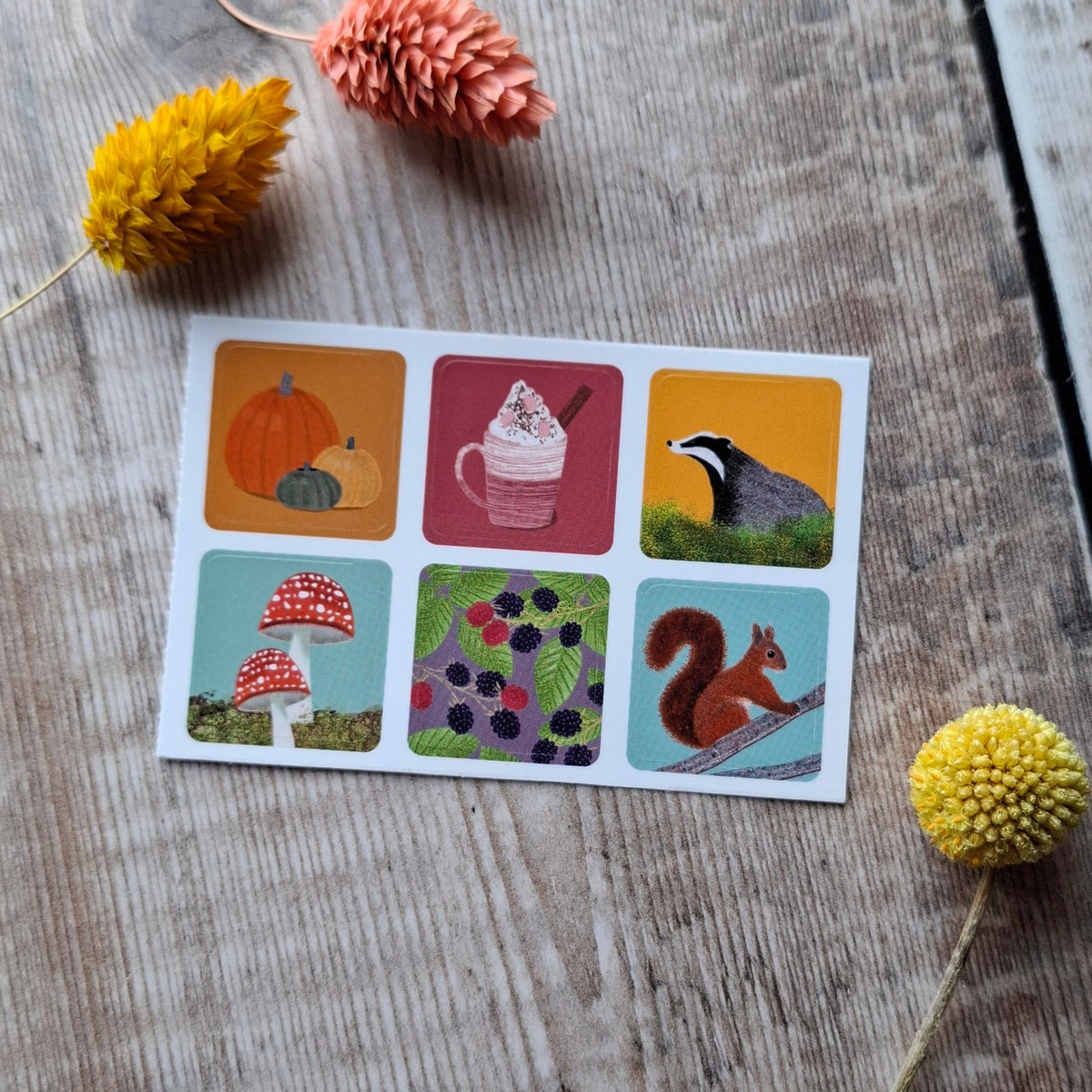 Halloween and Autumn Stickers