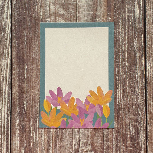 Crocus Gift Notes - Set of 4