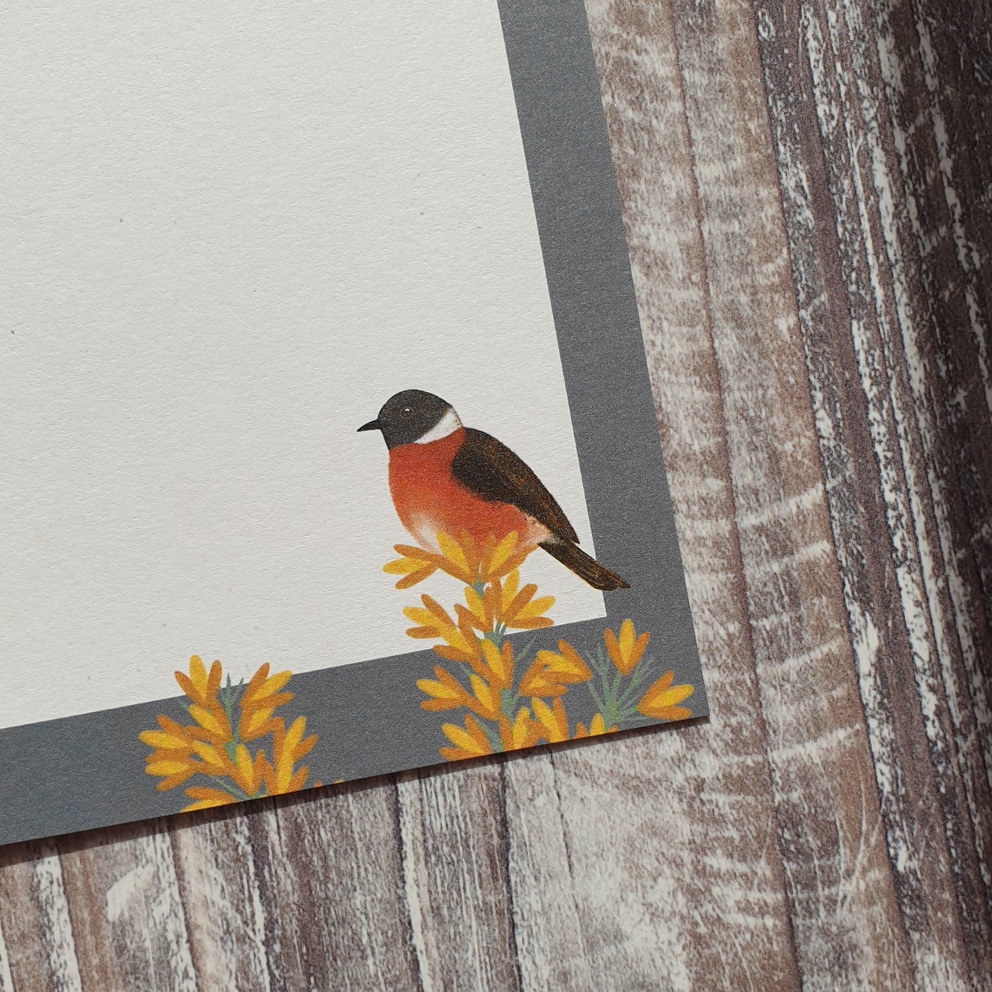 Stonechat Gift Notes - Set of 4