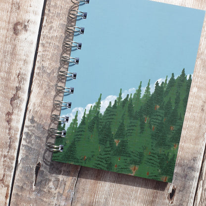 Evergreen Forest Notebook