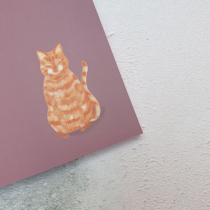 Ginger Cat Notebook