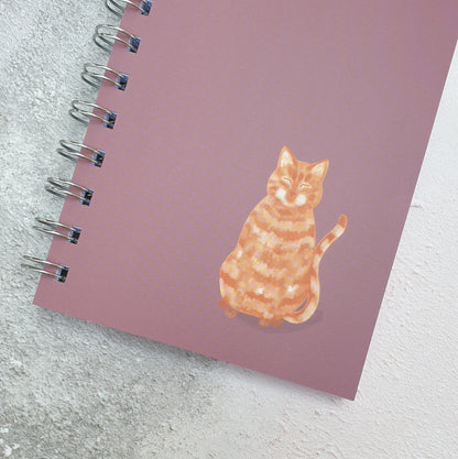Ginger Cat Notebook