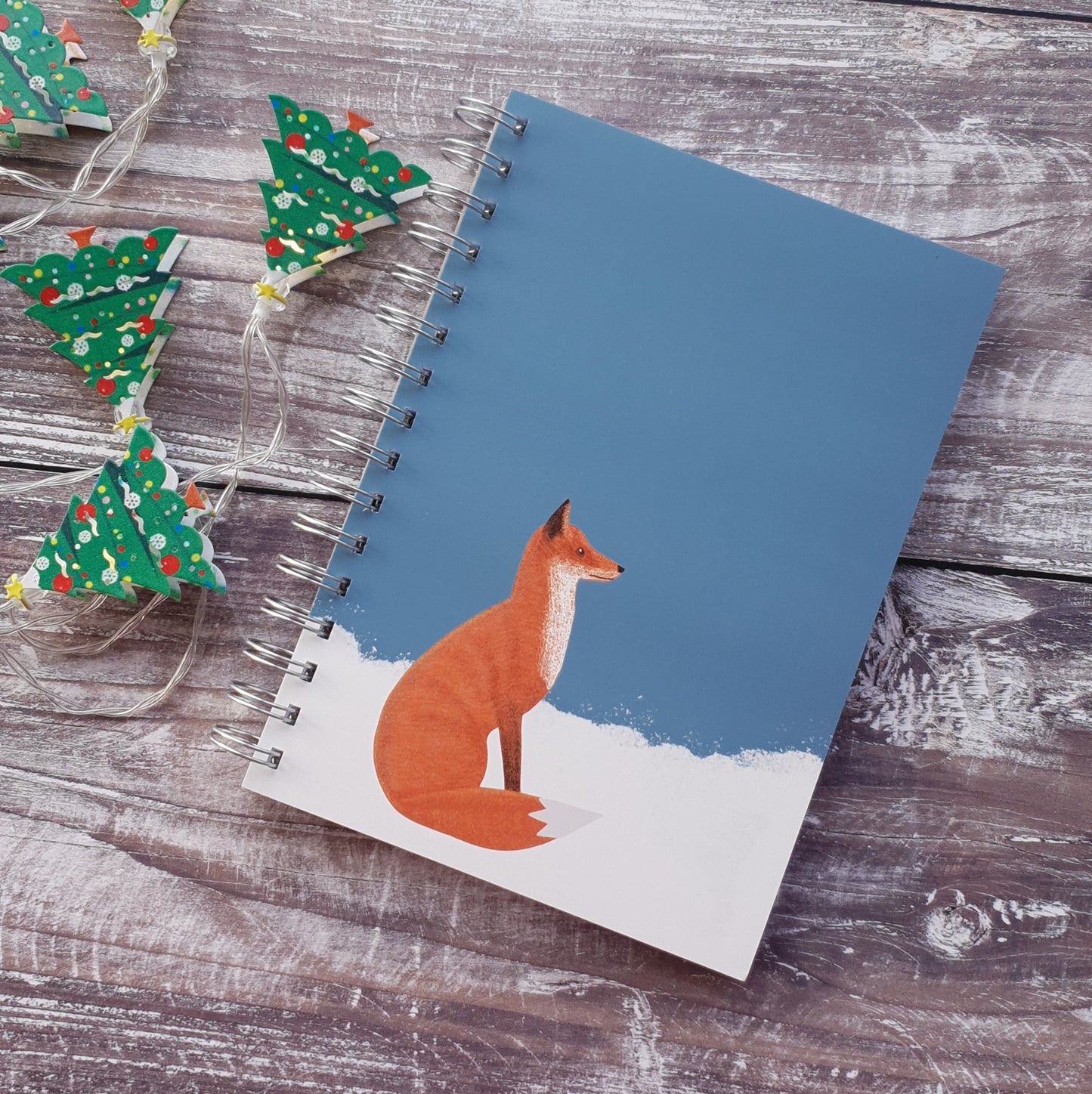 Fox in the Snow Notebook