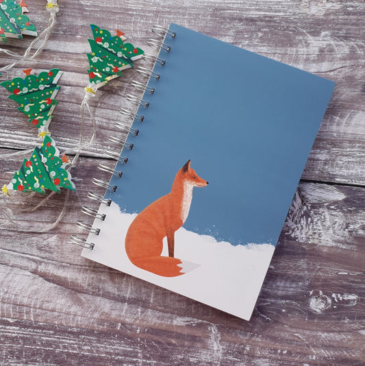 Fox in the Snow Notebook