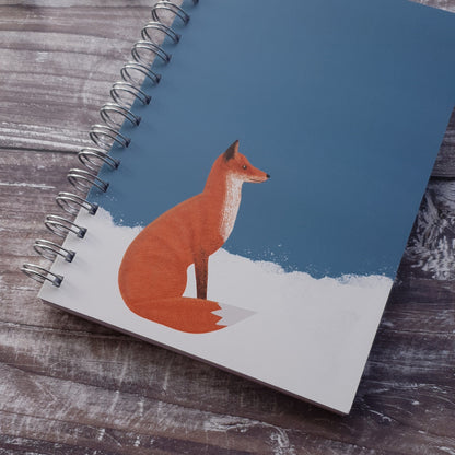 Fox in the Snow Notebook