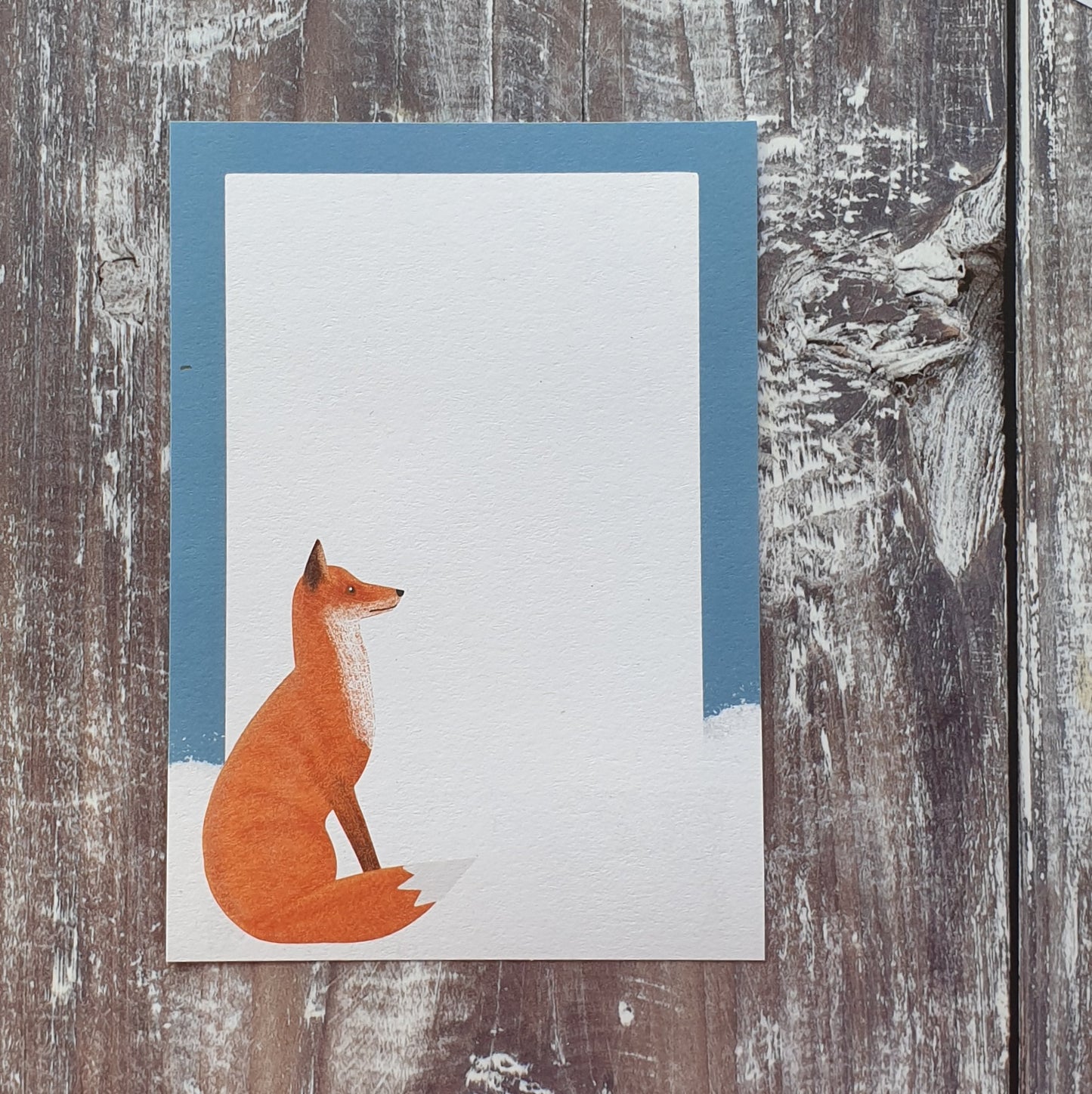 Fox and Barn Owl in the Snow Gift Note Set