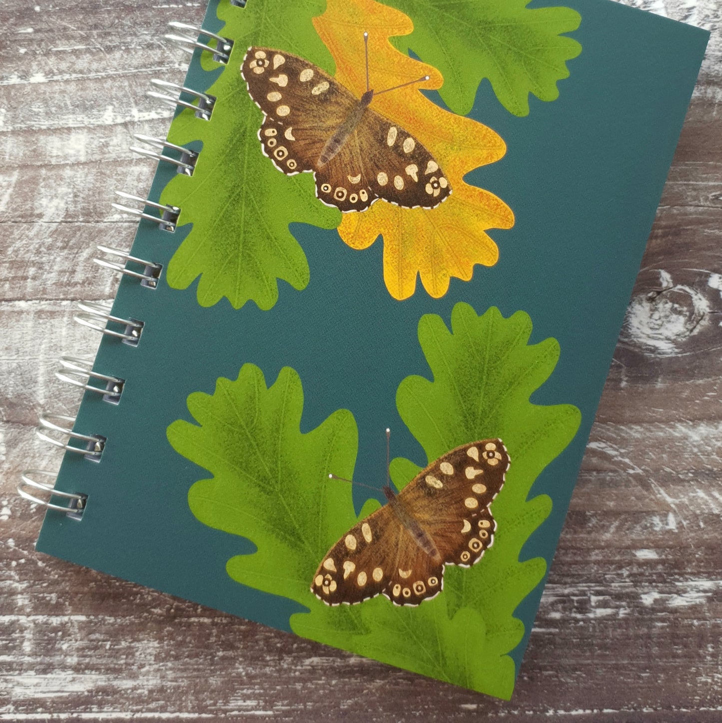 Speckled Wood Butterfly Notebook