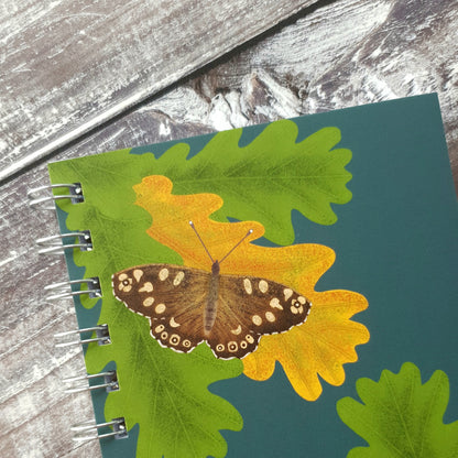 Speckled Wood Butterfly Notebook