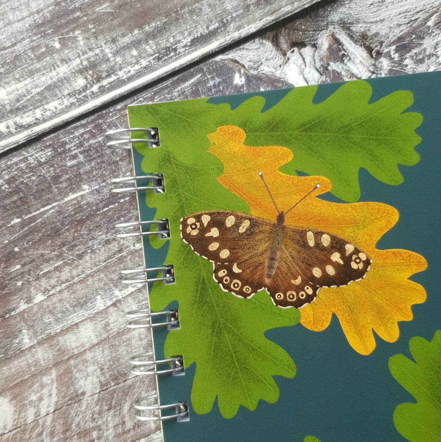 Speckled Wood Butterfly Notebook