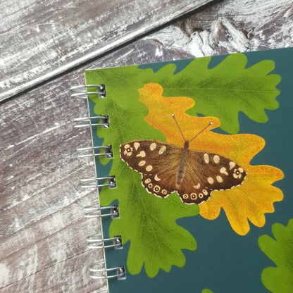Speckled Wood Butterfly Notebook