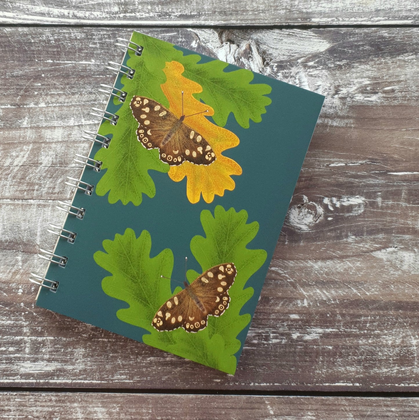 Speckled Wood Butterfly Notebook