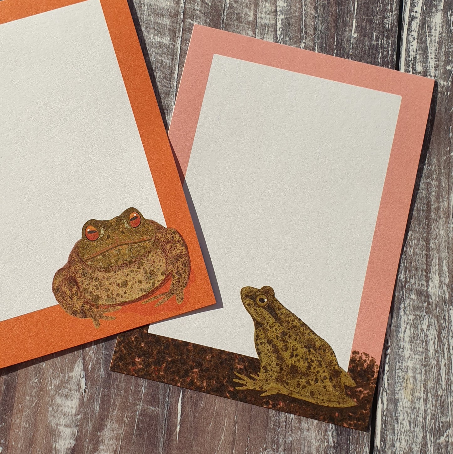 Frog and Toad Gift Notes