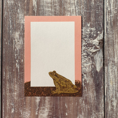 Frog and Toad Gift Notes