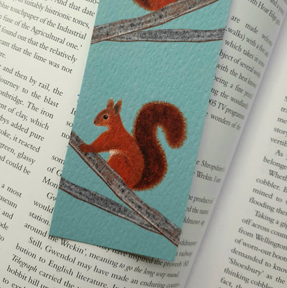 Red Squirrel Bookmark