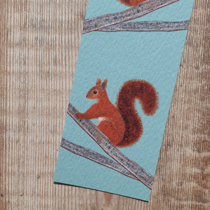 Red Squirrel Bookmark