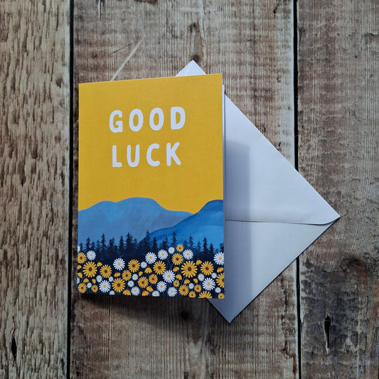 Good Luck Cottage Greeting Card