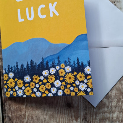 Good Luck Cottage Greeting Card