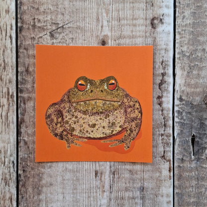 Toad Square Print