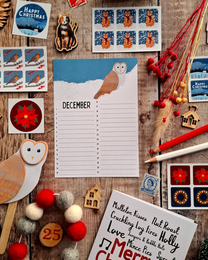 Birthday Calendar Sheets (new for 2025)