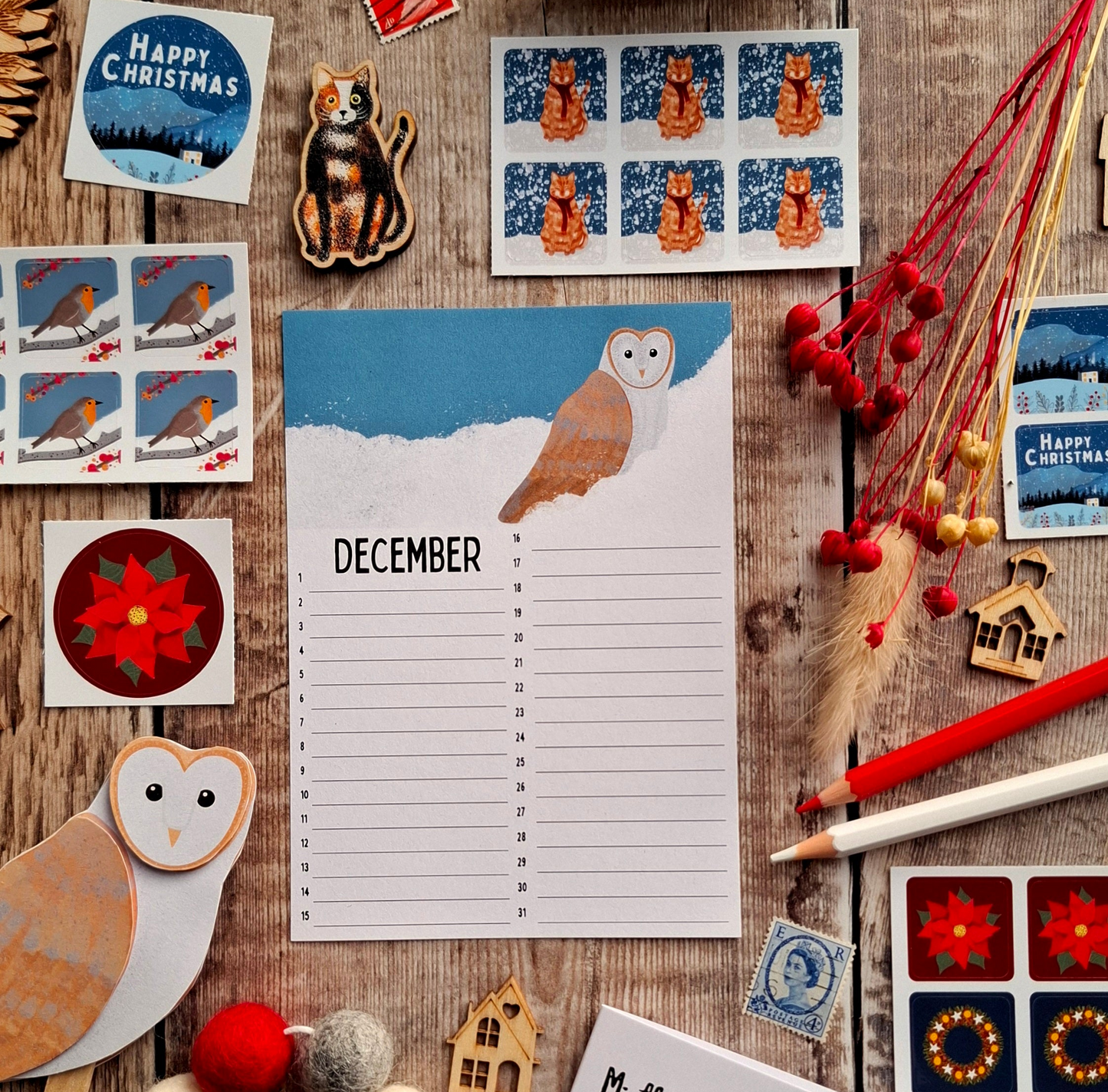 A5 Calendar Sheets (new for 2025)